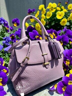 COACH LEGACY NORTH SOUTH SATCHEL - LAVENDER